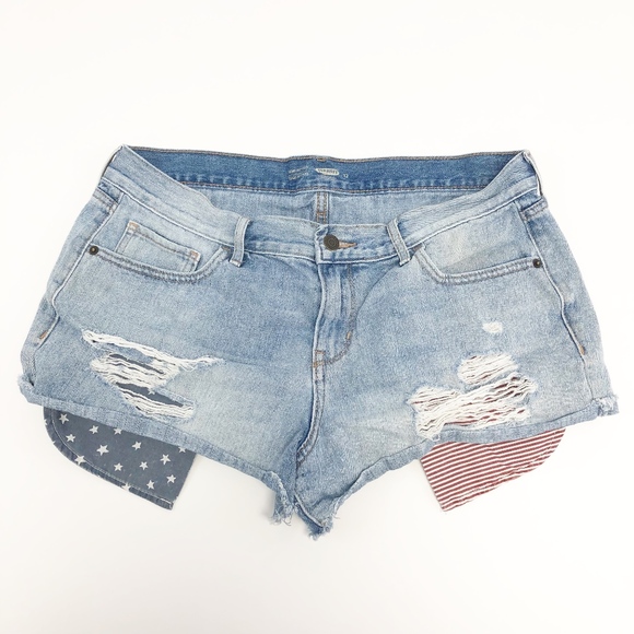 old navy flag shorts